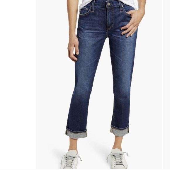 Ag Adriano Goldschmied AG Agolde Ex-boyfriend Slouchy Slim denim jeans size 27R - Picture 1 of 12